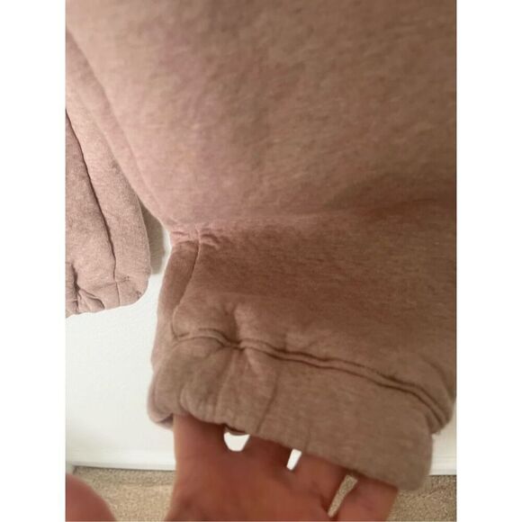 Lunya Restore Double Faced Pants Otium Tan Heather NEW - Picture 7 of 9